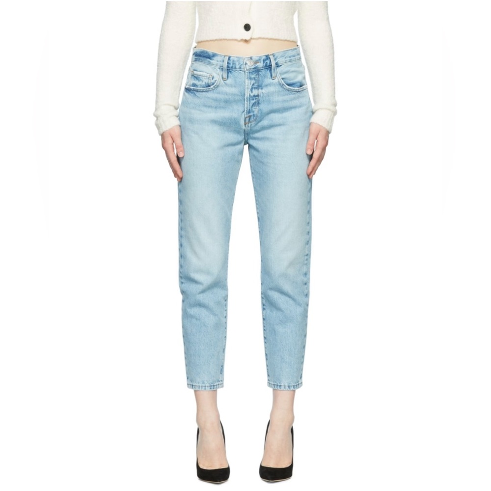 Frame Le Original High Rise Straight Jean Size 27